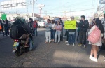 Estudiantes bloquean la carretera México-Puebla por cobros excesivos