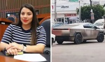 Diputada Morena genera controversia por aparecer en una Tesla Cybertruck