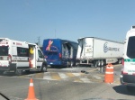 Accidente en autopista México-Querétaro provoca cierre parcial de vías