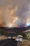 Pide Atltzayanca apoyo a la población para combatir incendio