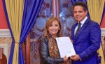 Exigen a Claudia Sheinbaum destitución de Lorena Cuéllar y Gabiente
