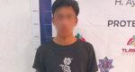  Vecinos detienen a ladrón en Ixtulco y lo entregan a seguridad pública