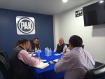 Foto: Cortesía PAN insiste en ser segunda fuerza política; Ángelo Gutiérrez promete puertas abiertas