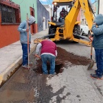 Comunicado oficial Sosapach atiende fuga de agua en la cabecera municipal de San Pedro Cholula