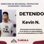 Por revoltoso, detienen a mexiquense en Galerías Tlaxcala