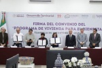 Gobernadora Lorena Cuéllar impulsa programa de 10,500 viviendas para Tlaxcala