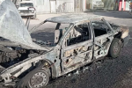 Hombre se prende fuego dentro de su automóvil en Chihuahua; su familia también resulta herida