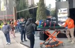 Accidente en la Bolsa Mexicana de Valores: trabajador cae desde 8 metros