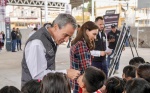 Pepe Chedraui inaugura techado escolar en la Primaria No. 16