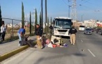 Pepenador atropellado por unidad del RUTA en Avenida Las Torres