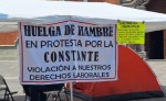 Sufre "bajón" docente en huelga de hambre, Gobernadora ignora demandas