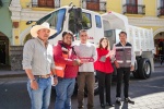 Foto: Cortesía Reconoce alcalde de Tlaxcala deficiencias en recolección de basura, hasta 2026 nuevo camión recolector
