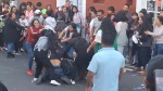 Foto: Cortesía Por un premio se arma zafarrancho durante Desfile de Feria en Tlaxcala