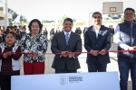 Comunicado oficial Omar Muñoz inaugura arco techo del bachillerato “Forjadores de Puebla”