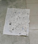 Foto: Cortesía Dejan corazón de animal y mensaje de amenaza en el Cecyte de Mazatecochco; Fiscalía investiga el caso