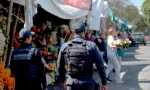 Foto: Cortesía Puebla refuerza operativo por Todos Santos: 374 policías vigilarán cementerios y habrá control de ambulantes