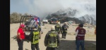 Foto: Cortesía Incendio en relleno sanitario alcanza 70% de control
