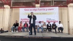 Con discurso radical e incendiario, Noroña traslada la polarización a Tlaxcala