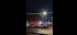 Foto: Cortesía Automóvil rojo destruido tras un choque en el bulevar 18 de Noviembre en Puebla.