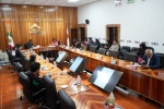 Sesión del Consejo General del ITE donde aprobaron sanciones al PAN y al ayuntamiento de Atlangatepec.
