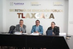 Foto: Cortesía Evento educativo en Tlaxcala con docentes e investigadores de la Red EPJA en conferencia