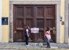 ¿Izzi...no ? Clausuran oficinas de Izzi en el centro de Tlaxcala; suspenden atención al público