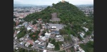 Vista de la Ventana Arqueológica inaugurada en el Cerro de San Miguel en Atlixco