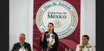 Foto: Cortesía Claudia Sheinbaum durante un evento con comunidades del pueblo P'urhépecha en Cherán.