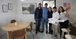 Claudia Sheinbaum entrega viviendas durante un evento en Morelia, Michoacán.