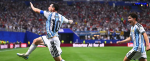 Foto: Cortesía Lionel Messi celebra con sus compañeros tras la remontada de Argentina.
