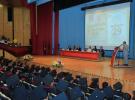 Foto: Cortesía Graduación de estudiantes de Arquitectura de la UATx en el Teatro Universitario.