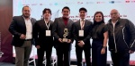 Foto: Cortesía Aprendices de Audi México reciben reconocimientos por su desempeño en Mecatrónica.
