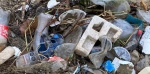 Foto: Cortesía Basura acumulada en una playa de Acapulco tras la tormenta.