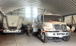 Pipas de gas aseguradas durante operativo en Apizaco.