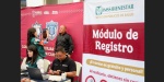 Personal de la Policía Auxiliar realiza trámite de afiliación al IMSS-Bienestar.
