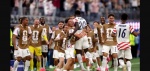 Jugadores de Estados Unidos celebran un gol ante Paraguay en el Mundial 2026.