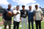 Por: Lula Pineda Omar Muñoz realiza lanzamiento inaugural en encuentro entre Pericos de Puebla y Toros de Tijuana