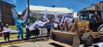 Por: Lula Pineda Guadalupe Cuautle inicia red hidráulica en Cacalotepec, más de 6 mil personas beneficiadas