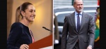 Claudia Sheinbaum y el rey Felipe VI.