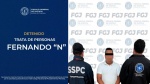 Detención de un hombre acusado de trata de personas.