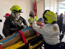 Rescatan a dos personas atrapadas en pozo de 28 metros de profundidad en San Gregorio Zacapechpan
