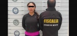 Foto: Cortesía Mujer detenida por autoridades del Estado de México por fraude con boletos del Mundial 2026.