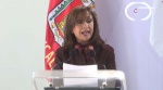 Lorena Cuéllar habla sobre la convocatoria de Morena en Tlaxcala.