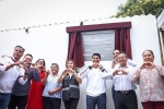 Entrega Omar Muñoz pavimentación en Privada San Miguel