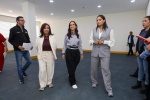 Gobernadora Lorena Cuéllar supervisa nuevas instalaciones del CAS del Sedif Tlaxcala.