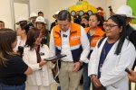 Gobernadora supervisa ampliación del Hospital Infantil de Tlaxcala.