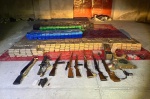 Foto: Cortesía Aseguran casi una tonelada de cocaína y arsenal durante cateo, en Ixtacuixtla