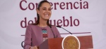 Claudia Sheinbaum recibe Las Mañanitas durante su cumpleaños en Palacio Nacional
