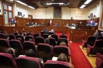 Suprema Corte de Justicia de la Nación durante una sesión del pleno.
