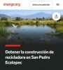 Crece rechazo contra proyecto de relleno sanitario en San Pedro Ecatepec; abren petición en Change.org